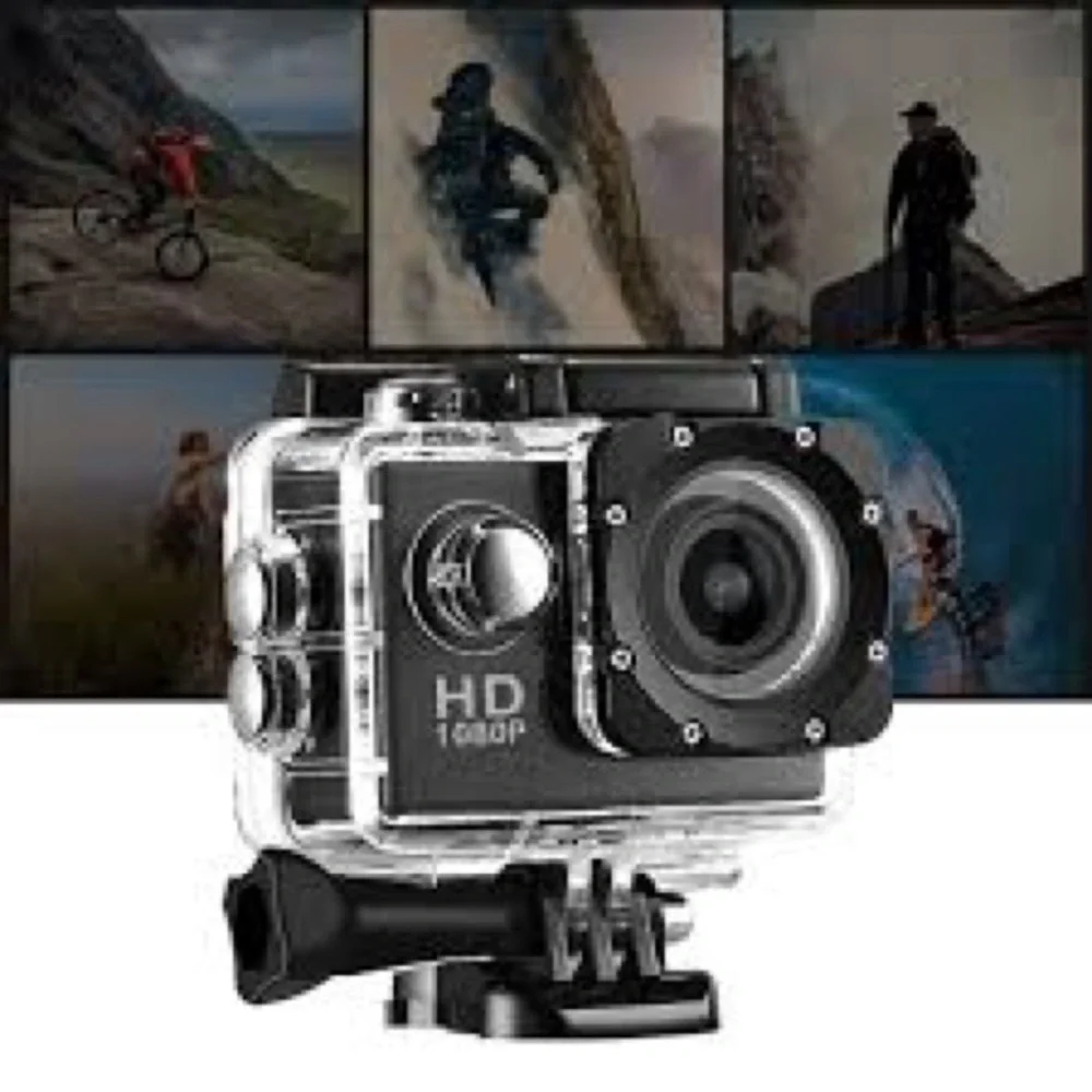 HD 1080P Black Action Camera